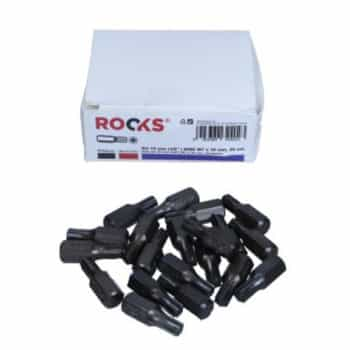 Rooks Bit 10 mm (3/8") Ribe M7 x 30 mm, 20 pièces