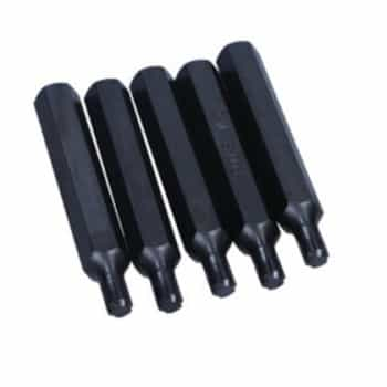 Rooks Bit 10 mm (3/8") Ribe M6 x 75 mm, 5 pièces