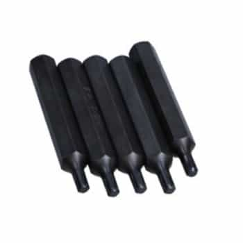 Rooks Bit 10 mm (3/8") Ribe M5 x 75 mm, 5 pièces