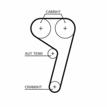 Pompe à eau + kit de courroie de distribution KP45669XS Gates