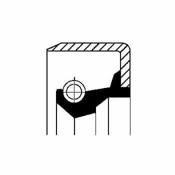 Joint d'huile, engrenage