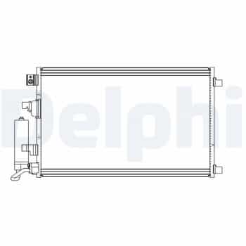 Condenseur, climatisation CF20312 Delphi
