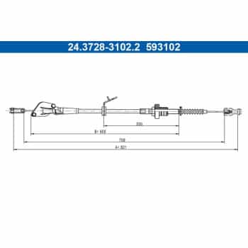 Cable d'embrayage