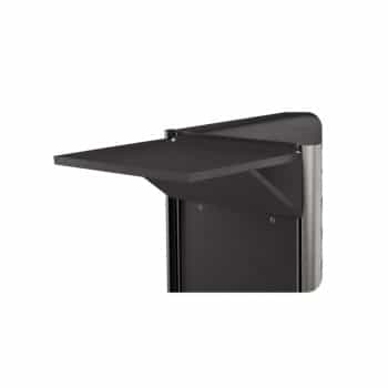 Table d'appoint noire pour chariot 102, 103