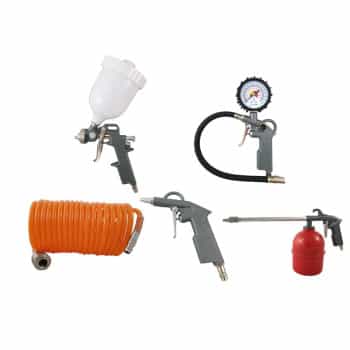 Jeu d'outils pneumatiques 5 pièces