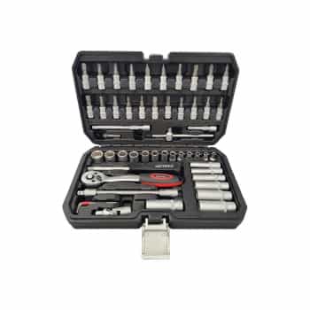 Jeu de douilles 1/4'' 53 pièces