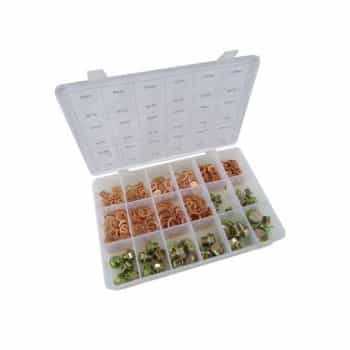 Assortiment de bouchons et joints de puisard