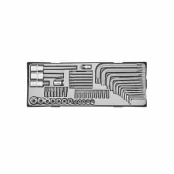 Jeu de combinaisons Torx 52 pièces