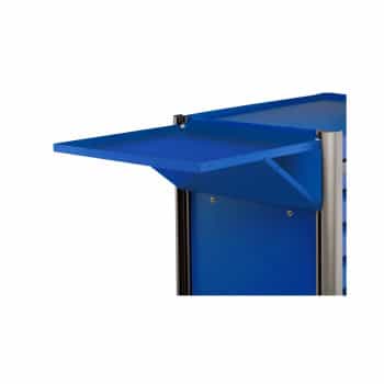 Table d'appoint bleue pour chariot 102, 103