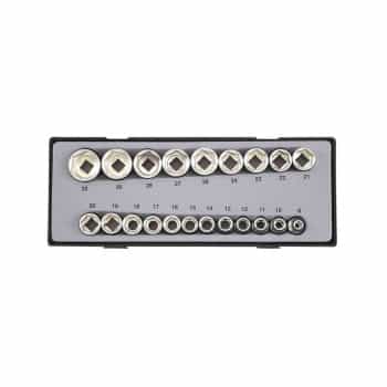 Jeu de douilles 1/2" Profil Golf 21 pièces