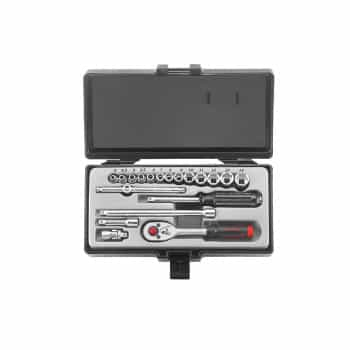 Jeu de douilles 1/4" Profil Golf 19 pièces