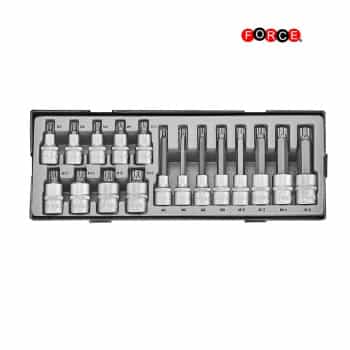 Jeu de douilles 1/2" Spline 17 pièces