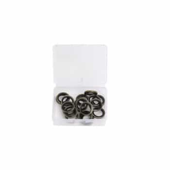 Assortiment Anneaux de bouchon de puisard caoutchouc 14mm 20 pcs