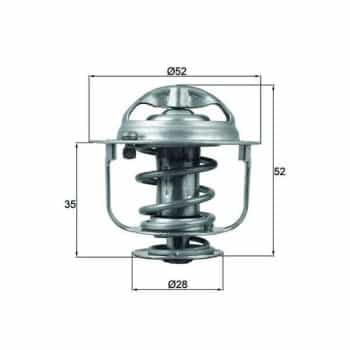 Thermostat, liquide de refroidissement