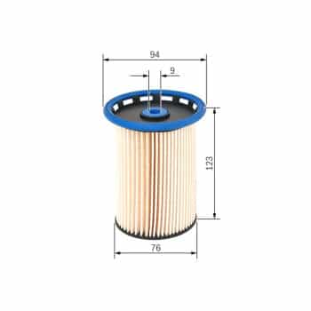 Filtre à carburant F026402855 Bosch