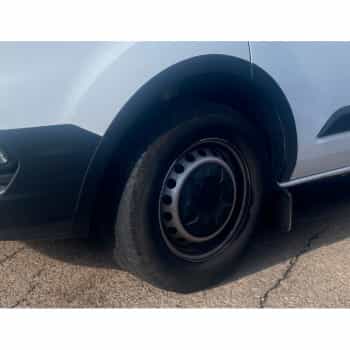 RGM Jeu d'évasements d'ailes sur mesure pour Ford Transit Custom 2018-2023 - Noir