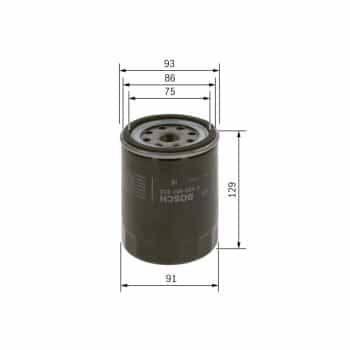Filtre à l'huile F 026 407 232 Bosch