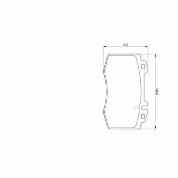 Kit de plaquettes de frein, frein à disque 0 986 494 012 Bosch