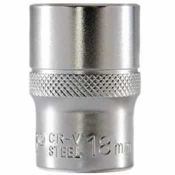 Rooks Douille 1/2", 6 pans, 18 mm