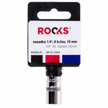 Rooks Douille 1/4", 6 pans, 10 mm