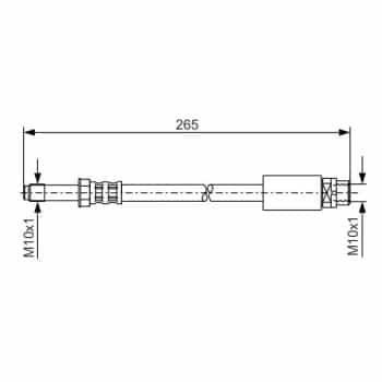 Flexible de frein 1 987 476 359 Bosch