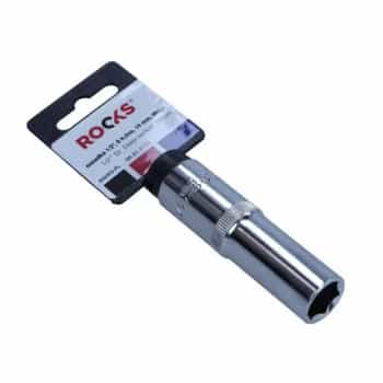 Rooks Douille 1/2", 6 pans, 14 mm, longue