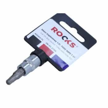 Douille à embout Rooks 1/4" Torx T27