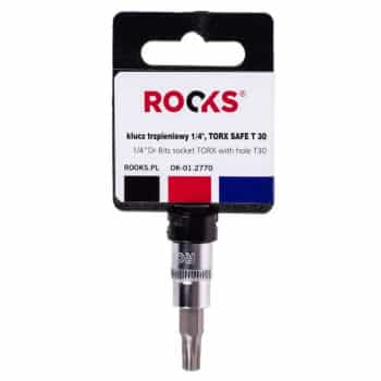 Rooks Douille à embout 1/4" Torx T30