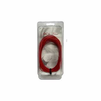 câble d'alimentation 0,75mm rouge 10 m sous blister