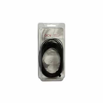 câble d'alimentation 0,75mm noir 10 m sous blister