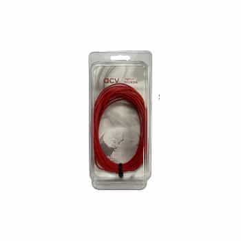 câble d'alimentation 1,5mm rouge 10 m sous blister