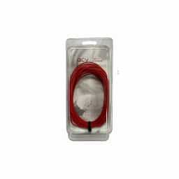 câble d'alimentation 6mm rouge blister de 5 m