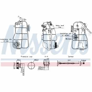 Vase d'expansion, liquide de refroidissement