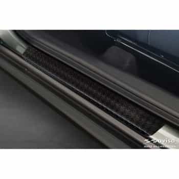 Seuils de porte en aluminium 'Riffled Plate' sur mesure pour Toyota Aygo