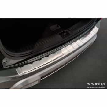 Protection de pare-chocs arrière en acier inoxydable sur mesure pour SsangYong Torres (J100) 2022- 'Ribs'
