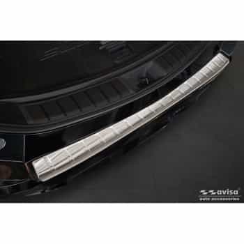 Protection de pare-chocs arrière en acier inoxydable sur mesure pour Lexus RZ 2023 - 'Ribs'