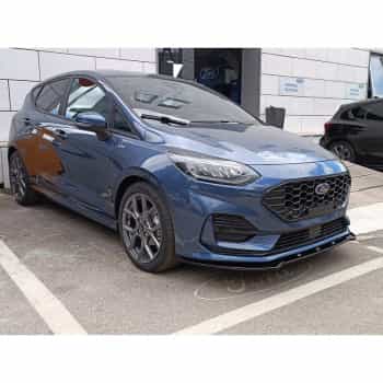 Spoiler avant sur mesure pour Ford Fiesta VIII ST-Line Facelift 2021 - (ABS Noir brillant)