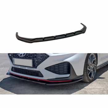 Spoiler avant sur mesure pour Hyundai i30 III N/N-Line Hatchback/Fastback Facelift 2020- (ABS Noir brillant
