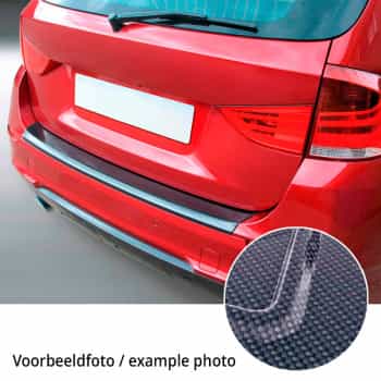 Bande de protection de pare-chocs arrière en ABS sur mesure pour Nissan Ariya 2020- Look Carbone