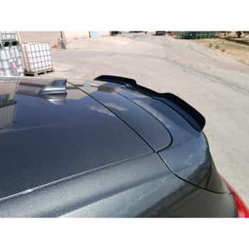 Becquet de toit (Spoiler Cap) sur mesure pour Ford Focus IV ST/ST-Line HB 2018- (ABS Noir brillant)