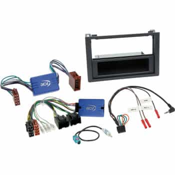 Kit 2-Din Saab 9-3 avec compartiment 2007 >2011