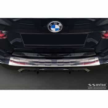 Protection de pare-chocs arrière en acier inoxydable sur mesure pour BMW Série 3 Touring (G21) Facelift 2022 - avec M-