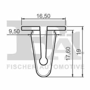 Clip, bande décorative/protectrice