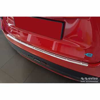 Protection de pare-chocs arrière en acier inoxydable sur mesure pour Fiat 600 Mild Hybrid / 600e 2023 - 'Ribs'