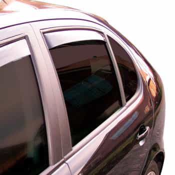 Déflecteurs d'air latéraux Master Dark (arrière) sur mesure pour Subaru Outback (BT) 2020-