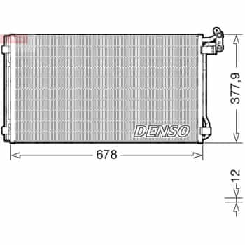 Condenseur, climatisation DCN32068 Denso