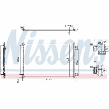 Condenseur, climatisation 940969 Nissens