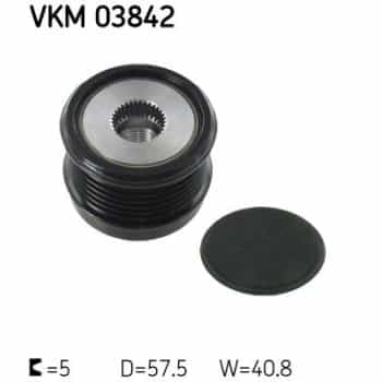 Roue libre dynamo VKM 03842 SKF