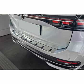 Protection de pare-chocs arrière en acier inoxydable pour Volkswagen Passat Variant (CJ5) incl. R-Line & Hybrid 202