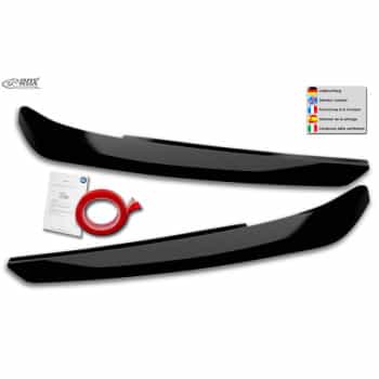 Spoilers de phare sur mesure pour Audi Q3 (F3) incl. Sportback 2019 - (ABS Noir Brillant)